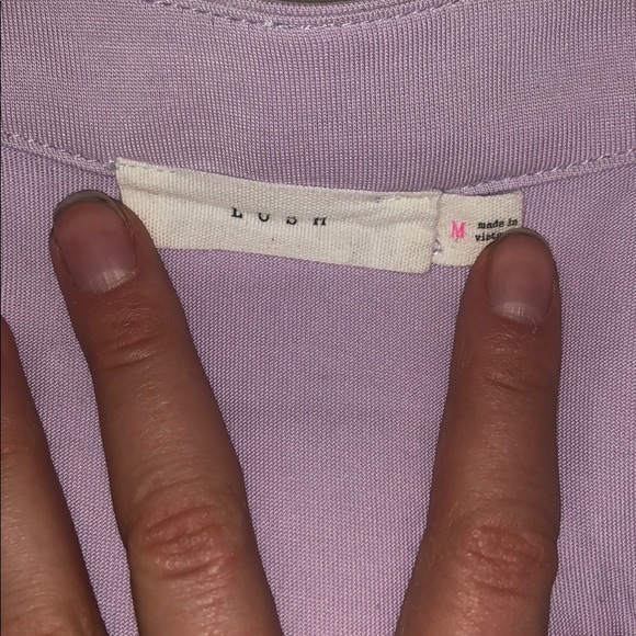 Soft casual purple top - Picture 2 of 2